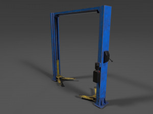 Car Lift Model 3D
