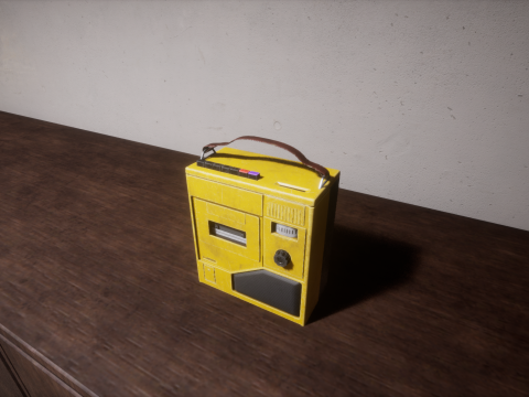 Tape Recorder 3D Модель