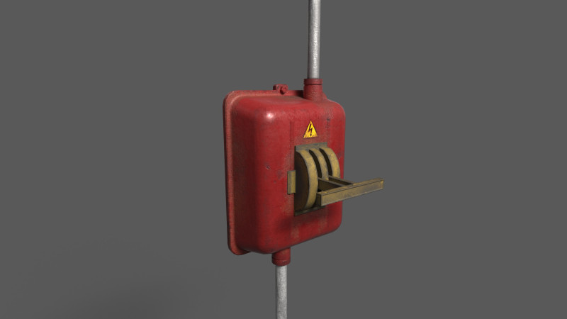 Light Switch 3Dモデル .c4d .max .obj .3ds .fbx .stl .blend 