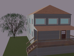 SUBURBAN HOUSE Modelo 3D