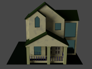 SUBURBAN HOUSE 2 3D Модель
