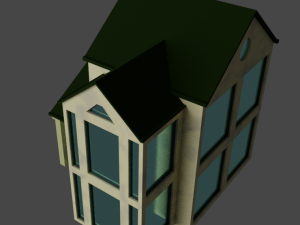 SUBURBAN HOUSE 2 3D-Modell