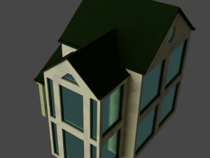 SUBURBAN HOUSE 2 3D Model