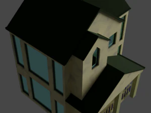 SUBURBAN HOUSE 2 3D Model