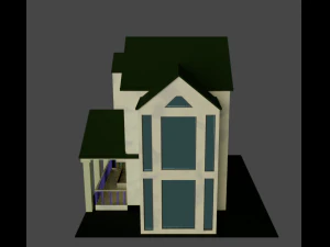 SUBURBAN HOUSE 2 3D Model