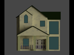 SUBURBAN HOUSE 2 3D-Modell
