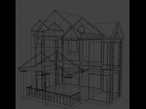 SUBURBAN HOUSE 2 3D-Modell