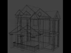 SUBURBAN HOUSE 2 3D Model
