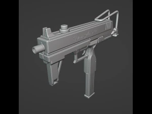 Honkai Star Rail - Kafka Uzi Digital Files - Honkai Star Rail Cosplay - Kafka Cosplay 3D Print Model