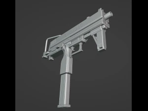 Honkai Star Rail - Kafka Uzi Digital Files - Honkai Star Rail Cosplay - Kafka Cosplay 3D Print Model