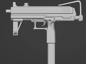 Honkai Star Rail - Kafka Uzi Digital Files - Honkai Star Rail Cosplay - Kafka Cosplay 3D Print Model