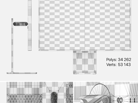 Pro Display XDR by Apple 3D Model