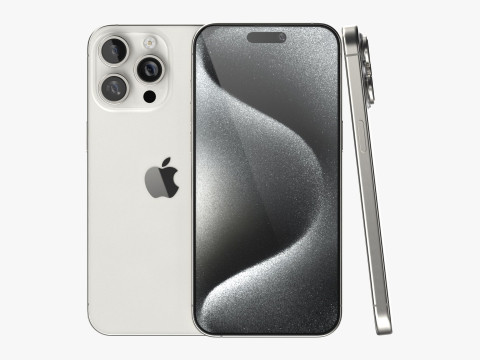 3D IPhone 15 pro max Model 3D