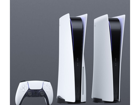 PlayStation 5 3D 모델