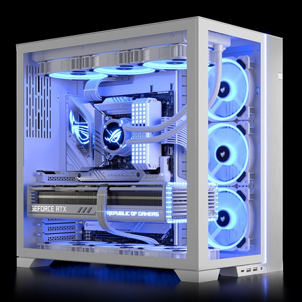 Gaming PC 8 Corona 3D Model .c4d .max .obj .3ds .fbx .stl .blend 