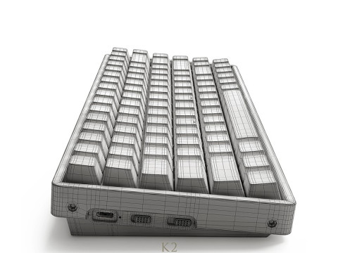 Keychron K2 3D Modell
