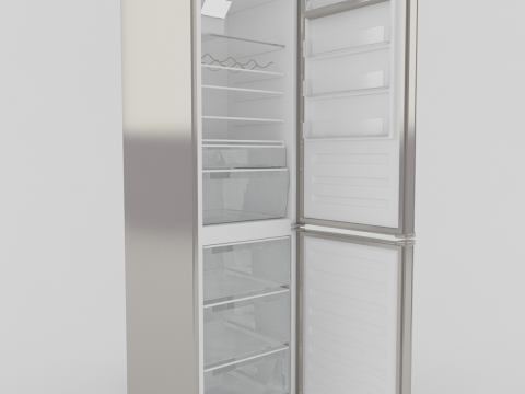 Fridge AEG S98392CMX2 3D Model