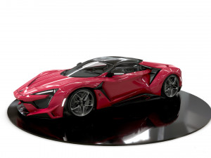 Fenyr Super Sport HQ Interior VR Ready 3D Model