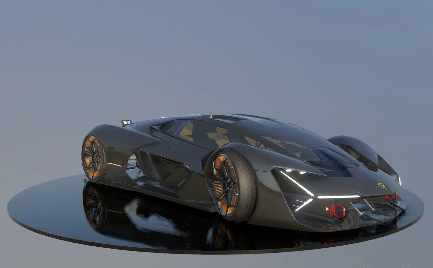 Unique Terzo Milleneo VR Ready 3D Model .c4d .max .obj .3ds .fbx .stl .blend 