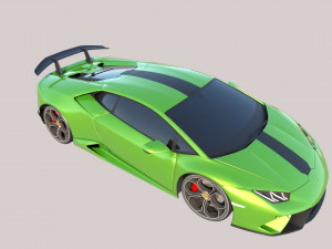 Hyracan tecnica Model 3D