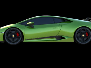 Hyracan tecnica 3D Model