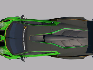 Unique lambo Essenza 3D Model