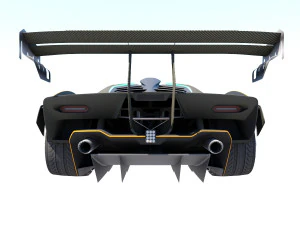 Unique lambo Essenza 3D Model