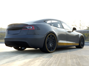 Tesla model S Modelo 3D