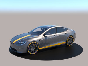 Tesla model S Modelo 3D