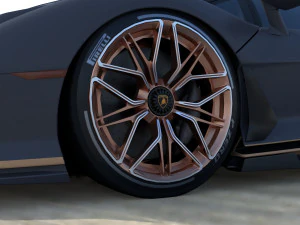 Unique Sian FKP 37 3D Model