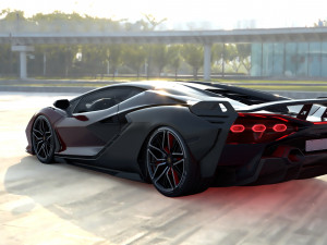 Unique Lamborghini-Sian FKP 37 Model 3D