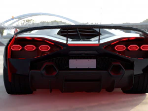 Unique Lamborghini-Sian FKP 37 3D Model