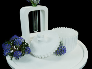 Decorative set Model 3D