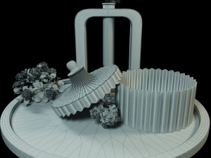 Decorative set Model 3D