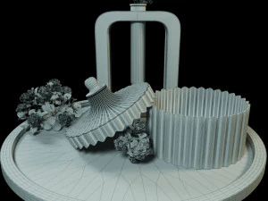 Decorative set 3D Model