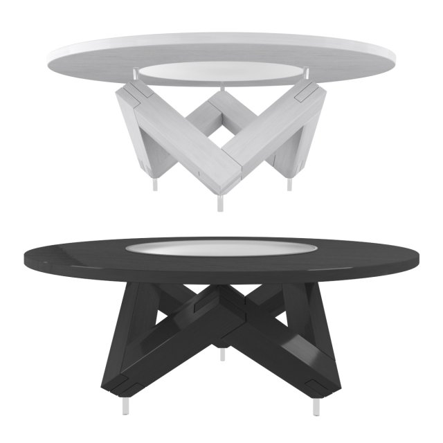 Albedo table by Carlo Cumini 3Dモデル .c4d .max .obj .3ds .fbx .stl .blend 