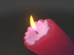 Candle 3D Model