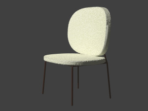 Shell chair Modello 3D