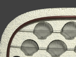 Shell chair Modello 3D