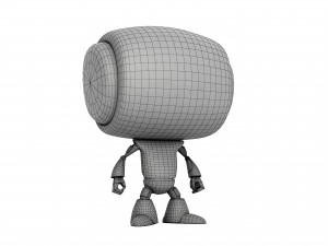 Funny Robot 3D Model