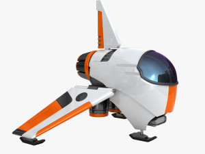 SPACE SHIP 3D Model