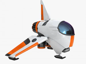 КОСМІЧНИЙ КОРАБЕЛЬ 3D Модель