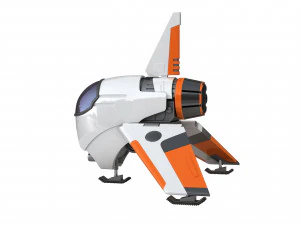 SPACE SHIP 3D Model