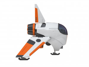 SPACE SHIP 3D Model