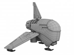 SPACE SHIP 3D Model