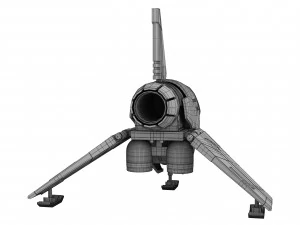 SPACE SHIP 3D Model