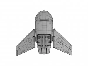 SPACE SHIP 3D Model