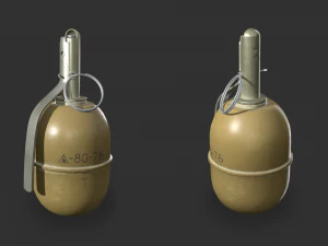 Granata RGD-5 Modello 3D