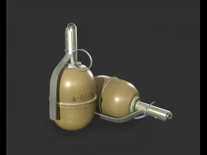 Granata RGD-5 Modello 3D