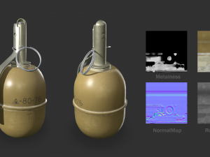 Grenade RGD-5 3D Model